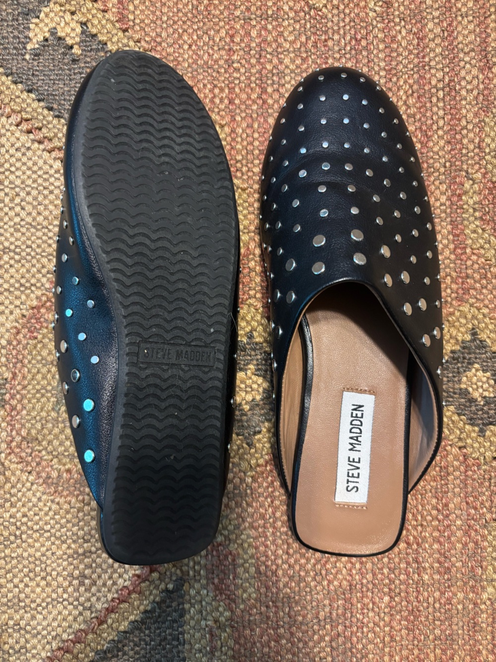 Steve Madden Studded Slides